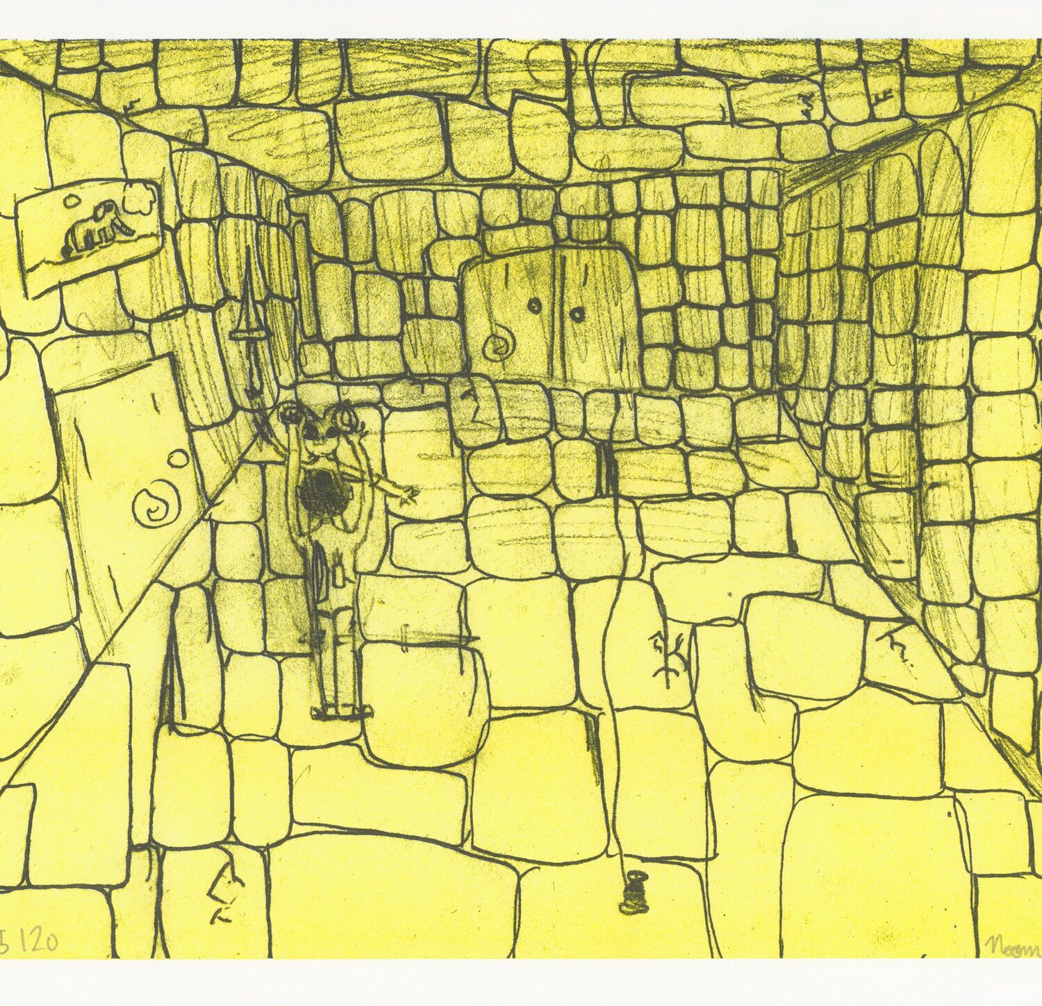 Krenovka Bestiář - Naomi (8 let): Théseus v labyrintě