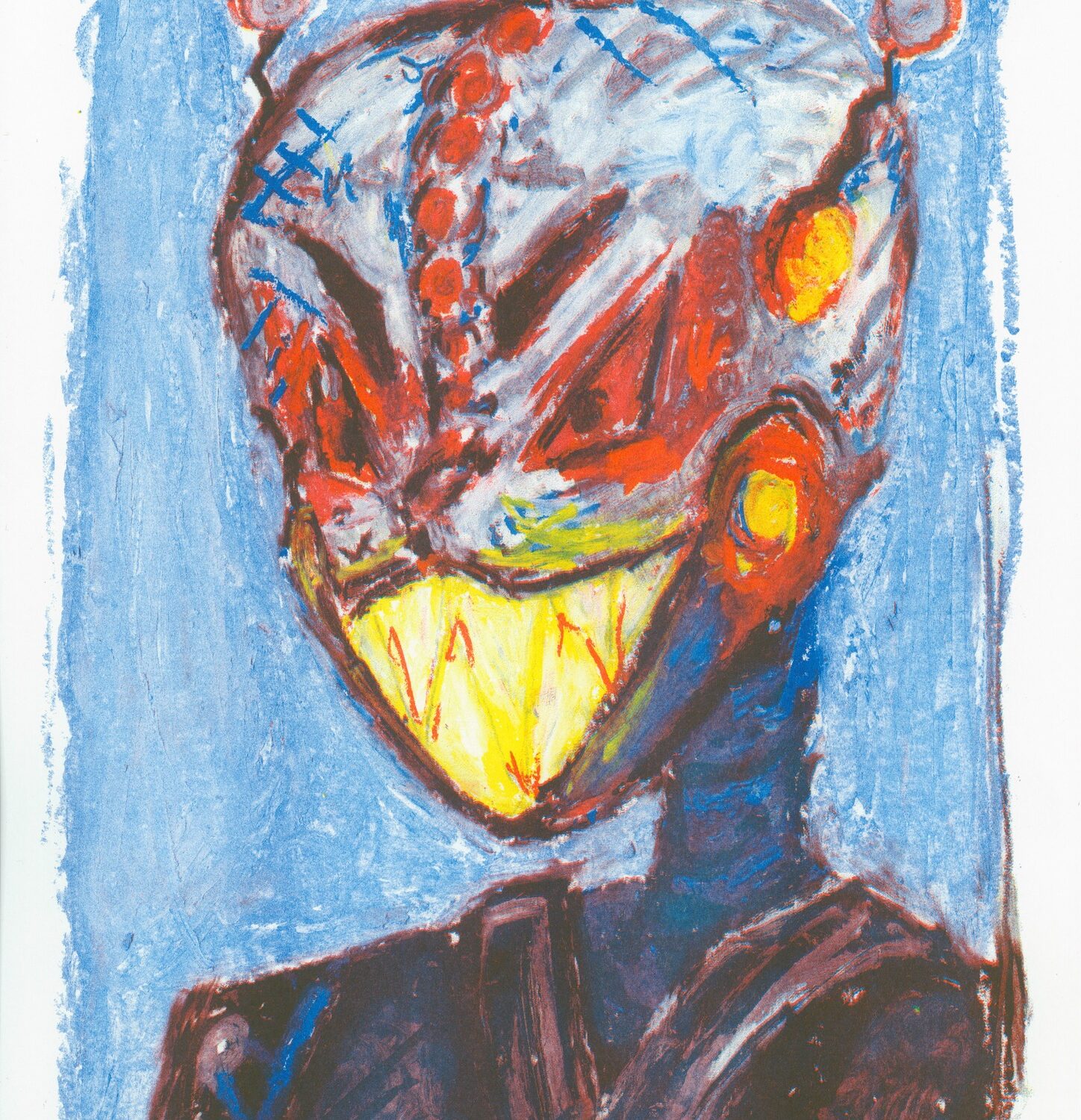 Krenovka Bestiář - Lucie Ellen Fiedlerová (12 let): Portrét mimozemského androida