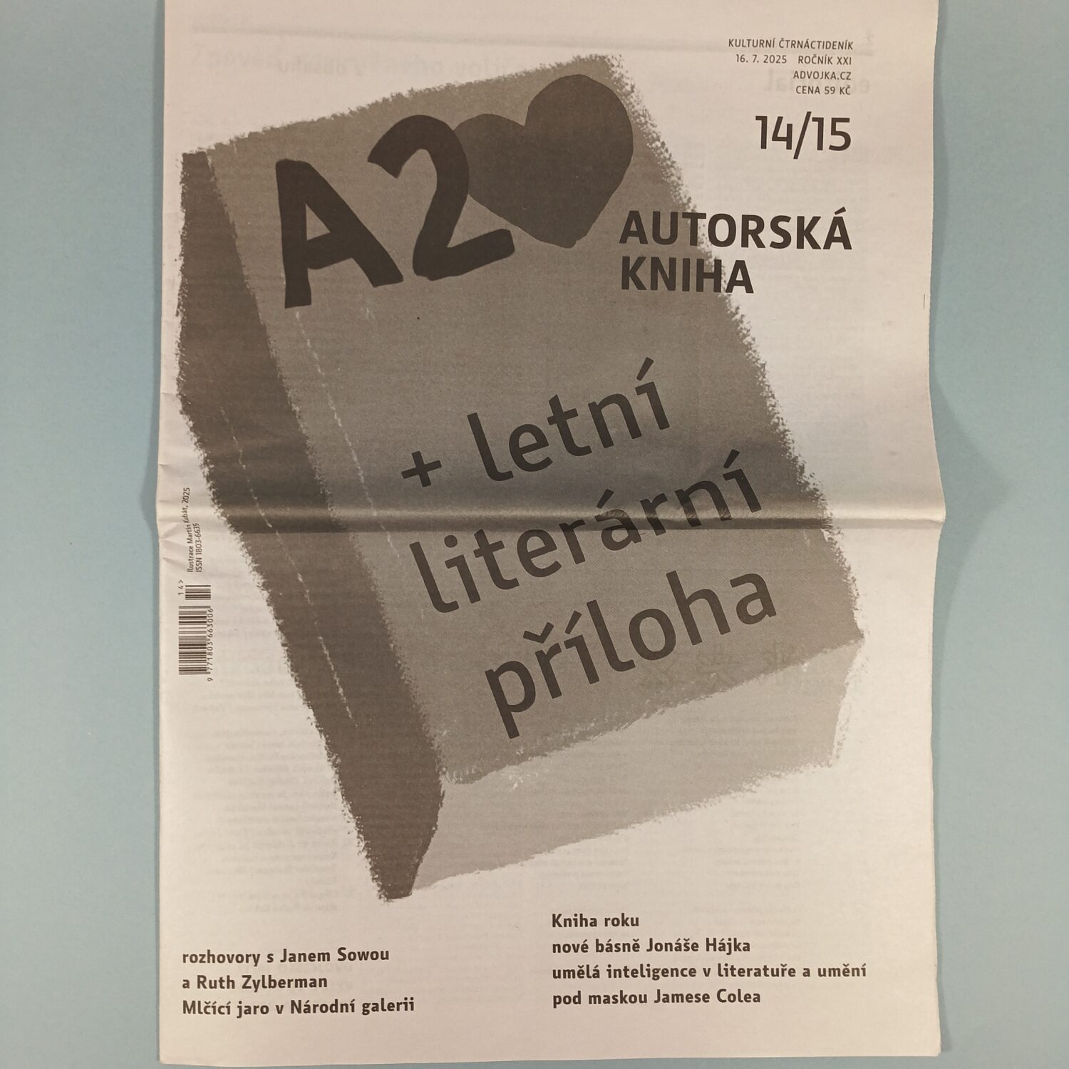 A2 14-15/2025: autorská kniha