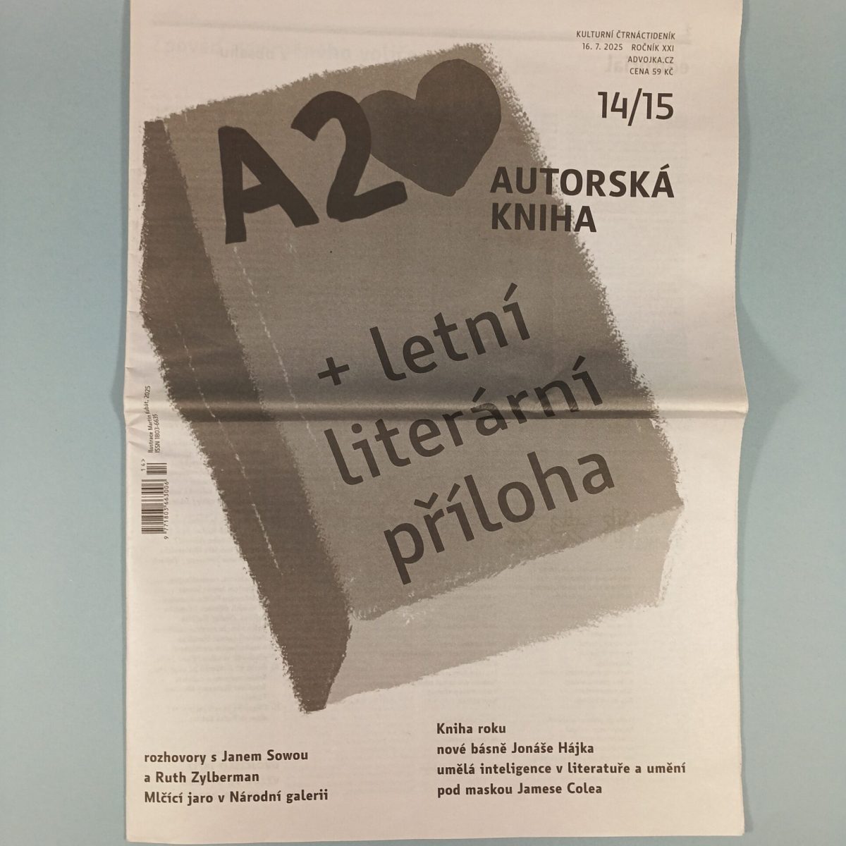 A2 14-15/2025: autorská kniha