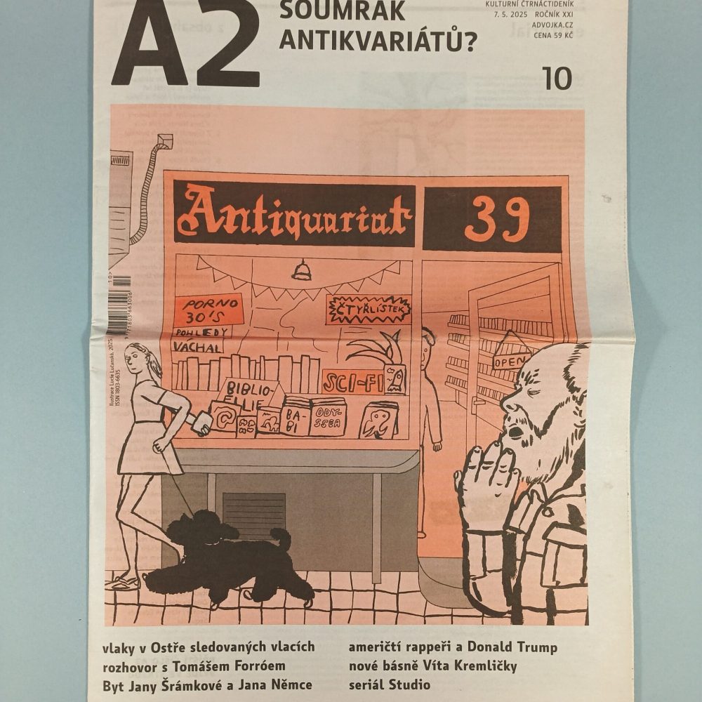 A2 10/2025: soumrak antikvariátů