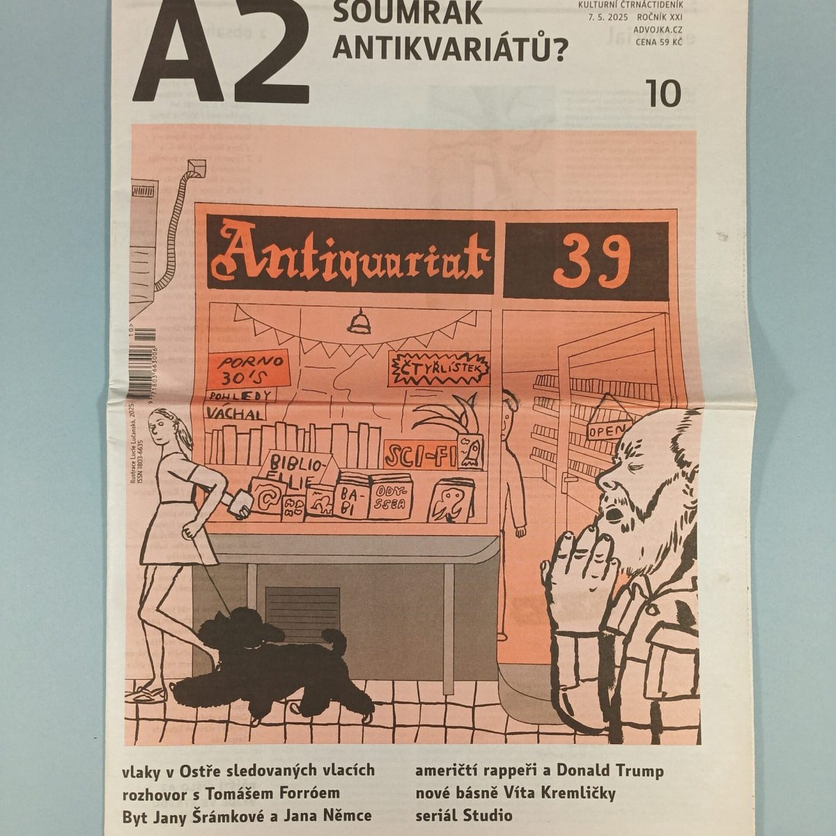 A2 10/2025: soumrak antikvariátů