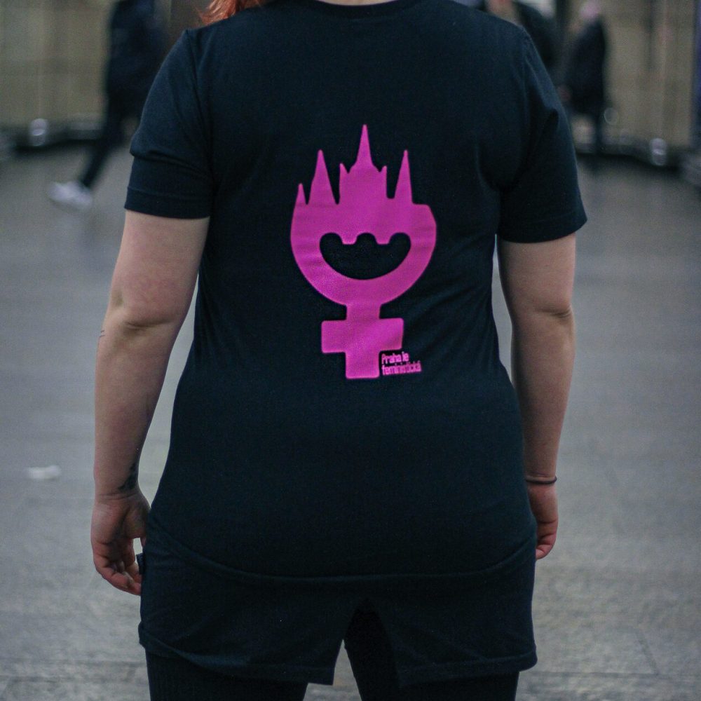 PRE ORDER – triko – PRAHA JE FEMINISTICKÁ