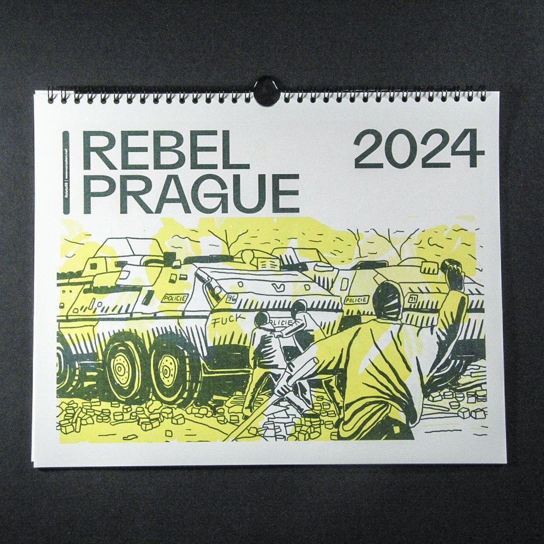 Rebel Prague Calendar 2024